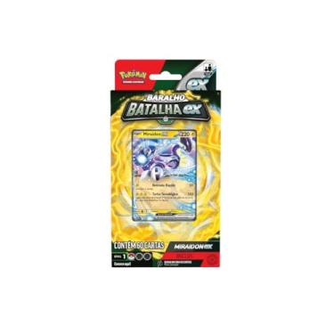 Imagem de Cartas Pokémon Deck Baralho Batalha Fábulas Nebulosas Copag (Miraidon EX)