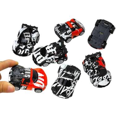 Imagem de Conjunto de 5 Carrinhos de Brinquedo Miniatura, Carros de Fricção Metal Corrida, Coleção Dia das Crianças, Menino