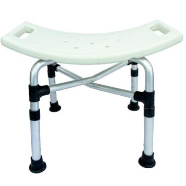Imagem de Banco Para Banho 120 Kg Ortopédico Com Trava Bege Sequencial