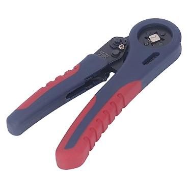 Imagem de Alicate de Virola de Fio de 0,08 a 10 mm² Com Cabo Ergonômico e Catraca que Economiza Esforço, Alicate de Crimpagem Autoajustável para Indústria Eletrônica, Indústria de