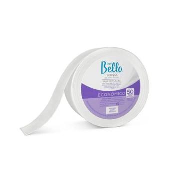 Imagem de Rolo Lenço Tnt Falso Tecido Depilatório Depil Bella 50mts