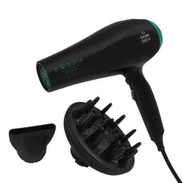 Imagem de GA.MA Secador Babosa Ceramic ION - 220V - GA.MA ITALY, Preto e Verde, 