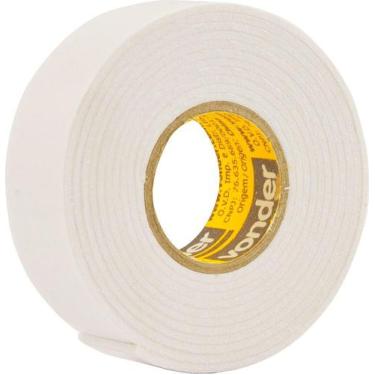 Imagem de Fita dupla face espuma 19mmx1,5m branca - Vonder
