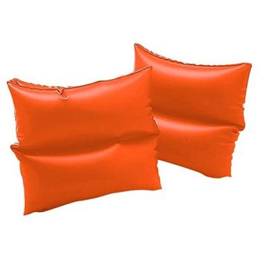 Imagem de Boia Infantil Inflável de Braço Lisa Flutuador Laranja Intex, Laranja