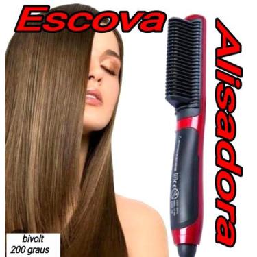 Imagem de Escova De Barba De Alisamento Elétrico Pente Alisador De Cabelo Profis