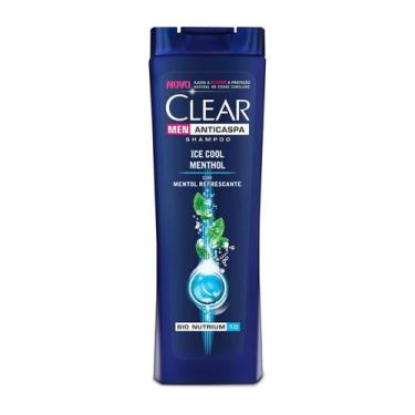 Imagem de Clear Men Anticaspa Ice Cool Menthol Shampoo 400mL, 400ml
