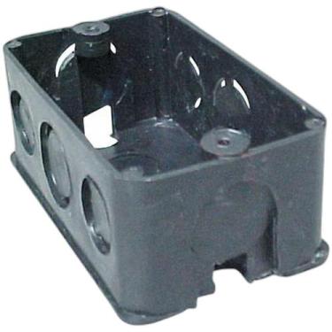 Imagem de Caixinha Luz Prt Pvc 4x2 Iv Plast - Kit C/100 Peca - Não Definida