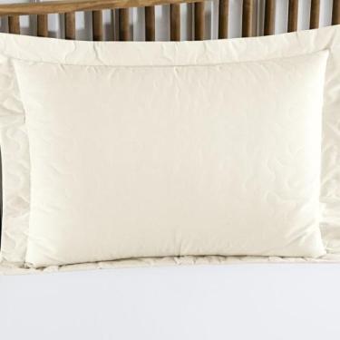 Imagem de Porta Travesseiro Avulso 80x60cm Algodão Percal 180 Fios - Linda Casa,