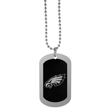 Imagem de Colar cromado NFL Siskiyou Sports Fan Shop Philadelphia Eagles 66 cm preto