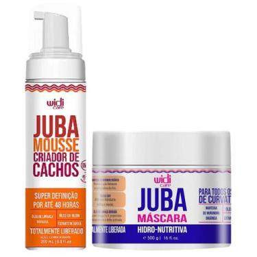Imagem de Kit Juba Widi Care Mascara Hidro Nutrição Intensa + Mousse Criador De 
