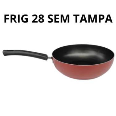 Imagem de Frigideira Funda Antiaderente modelo wok grande - cozinha - Gfmalumíni