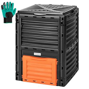 Imagem de VIVOSUN Caixa de Compostagem 80 Galões (300L), Compostor Externo com Grande Capacidade e Fácil Montagem, Barril de Compostagem para Criação Rápida de Solo Fértil