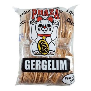 Imagem de Bolacha Japonesa Sembei De Gergelim Phaza 500g