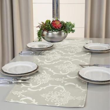 Imagem de Caminho Trilho De Mesa Decorativo 1,80m X 0,40m Jacquard - Raga Decora