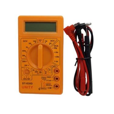 Imagem de Multímetro Digital DT830 Bateria 9v - Eletronica Castro