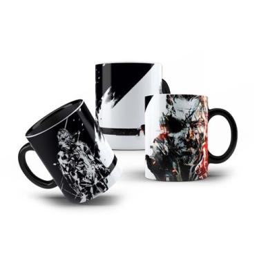 Imagem de Caneca de Porcelana Snake Metal Gear Solid V Phantom Pain - VilelaGG