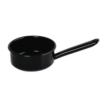 Imagem de Papeiro Esmaltado Ewel - 14cm - 750ml, Preto