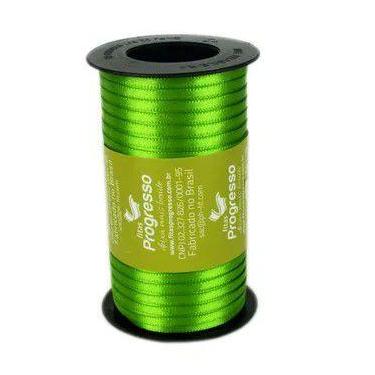 Imagem de Fita de Cetim Carretel Progresso 4mm nº00 - 100m Cor 677 Verde Folha -