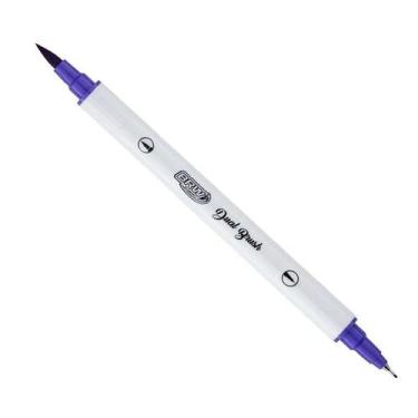 Imagem de Marcador Artístico Dual Brush Pen Evoke Ponta Extra Fina 0.4mm e Pince