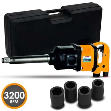 Imagem de Chave Impacto Pneumática Chiaperini Chi 3200 1 + Acessórios