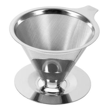Imagem de 01 Coador De Café Pour Over Em Inox  Não Precisa De Filtro - Top Chef