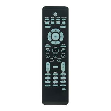 Imagem de Controle remoto de substituição adequado para gravador de DVD Philips DVDR3475 DVDR3475/37B DVDR3475/37 DVDR3437 DVDR3475/37X