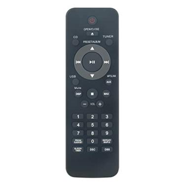 Imagem de Novo controle remoto de substituição universal adequado para sistema Philips FWM211/37 FWM211 FWM210 FWM210/12 FWM210/78 FWM210/55 FWM211X FWM211X/77 996510042887