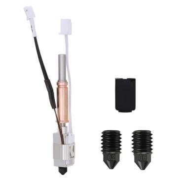 Imagem de LANKEGU Kit De Atualização Hotend Para Kobra 3, 24 V 60 W Aquecedor De Cerâmica Cabeça De Impressão Hot End Kit Com 0,2/0,4/0,6 Mm Bico De Aço Temperado Para Kobra 3, Kobra 3 Combo