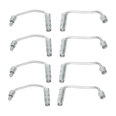 Imagem de Kozlira Conjunto de linha de alimentação de injetor de combustível de 8 peças para Chevrolet Silverado 2500 HD/3500, para GMC Sierra 2500 HD/3500, 6.6L LB7 Duramax Diesel 2001-2004#Substitui 97188720