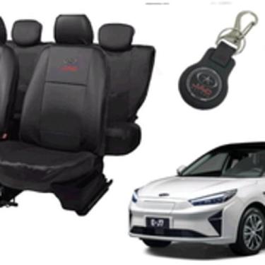 Imagem de Kit Capa Couro JAC J7 2021 a 2024 + Para-brisa - aero print