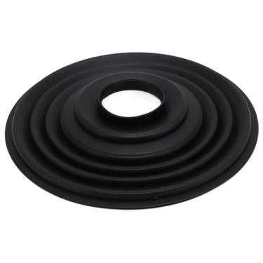 Imagem de Capa de Lente Antirreflexo Antividro de Desmontagem Rápida para Câmeras DSLR, Rebel T5, T6, T6i, T7i, T8i, Janela de Hotel, Silicone, Evita Reflexos, Impacto Acidental (50 mm)