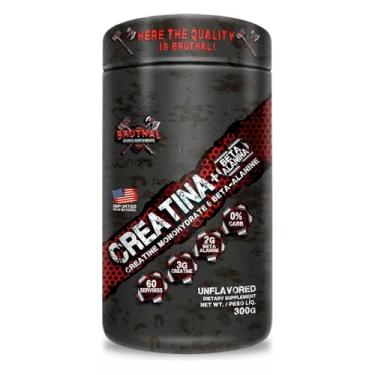Imagem de Creatina + Beta Alanina 300gr - Bruthal