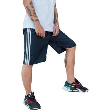 Imagem de Bermuda Adulto Tactel Básico Academia Verão Surf 095 - FR, 1 azul mari