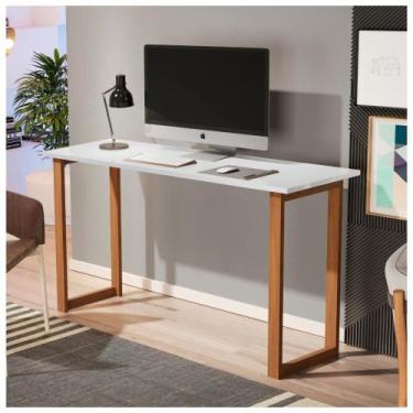 Imagem de Mesa Escrivaninha Trabalho Estudo Home Office Sala Quarto Compacta 75c