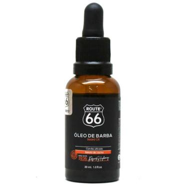 Imagem de Óleo de Barba Route 66 com Carvão Ativado e Extrato de Cactus 30mL Viking