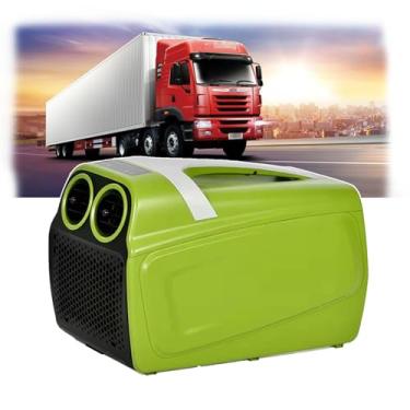 Imagem de KKSOUFX Ar condicionado portátil de janela, Ar condicionado para barraca de 4500 btu, 3 velocidades de vento e controle remoto e tela sensível ao toque, Dc 24v 110-240v, Desumidificação, Temporização