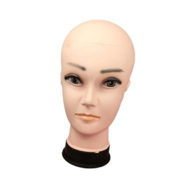 Imagem de harayaa Mannequin Head de Manequim Masculino Cabeça Cabeça Cabeça Profissional Versátil Manikin Cabeça Modelo de Display Wig Modelo para Gardete