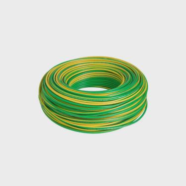 Imagem de Cabo 750v Flex Verde e Amarelo 6mm Rolo com 100 Metros - sil