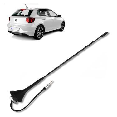 Imagem de Antena Teto Tras Gol Gti Polo Golf Haste Espiral 30cm Remov