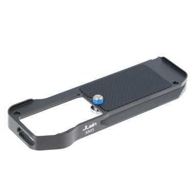 Imagem de FocusFoto Placa de base de liberação rápida QR para corpo de câmera digital sem espelho FUJIFILM X-M5, compatível com tripé padrão Arca-Swiss (Preto)