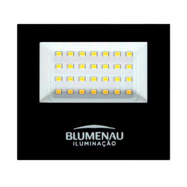 Imagem de Refletor de Led 30w Holofote 3000k Luz Branco Quente a Prova D'água Bivolt