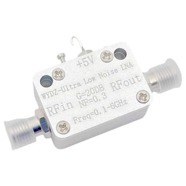 Imagem de Esquirla Amplificador de RF Professional 100MHz-6GHz 20dB Baixo Amplificador de Ruído para Rádio FM