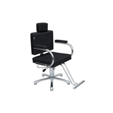 Imagem de Poltrona/Cadeira LÓTUS Hidráulica Reclinável para Salão - RGV Móveis p