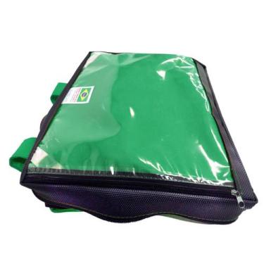 Imagem de Capa Mochila Bag Motoboy 45 litros Impermeavel Reforçada Verde - Bag B