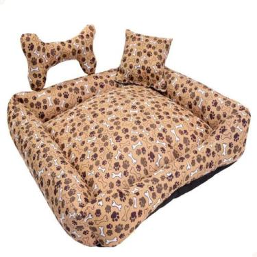 Imagem de Cama Pet Gorgopet Grande Quadrada Impermeável 60x60 - Departamix