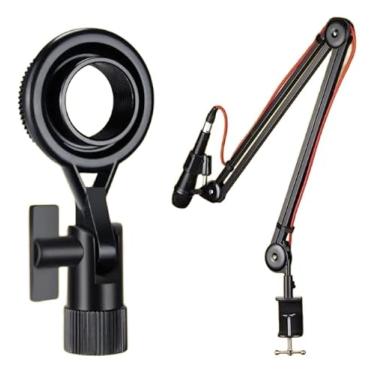 Imagem de Suporte Articulado + Shock Mount Cachimbo P/Microfone