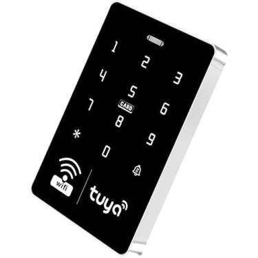 Imagem de Smart Lock, Bloqueio De Impressão Digital. Teclado De Controle De Acesso à Porta Wifi Tuya Ip68 à Prova D'água Rfid Teclado Controlador Leitor Abridor De Porta De Toque, Kit11-ic-s10w