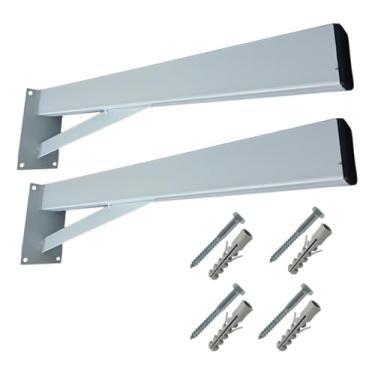 Imagem de Suporte Para Pia Reforçado Ferro Mão Francesa 50 cm Grapa Par Suportes pia grapas cantoneira