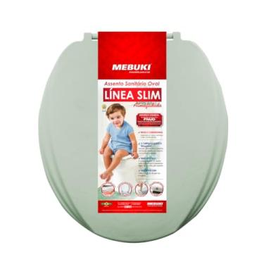 Imagem de Tampa Pra Vaso Sanitário Almofadado Compativel Com Bacia Jade Oval 1.6gpf 6.0lpf (Verde)