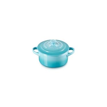 Imagem de Le Creuset Mini Cocotte 10 cm Cerâmica Azul Caribe